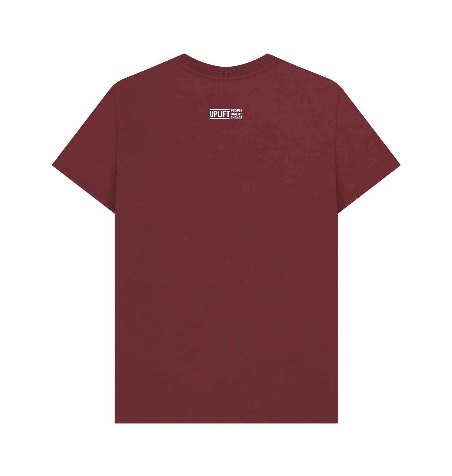 Red Wine Printed T-shirt Back