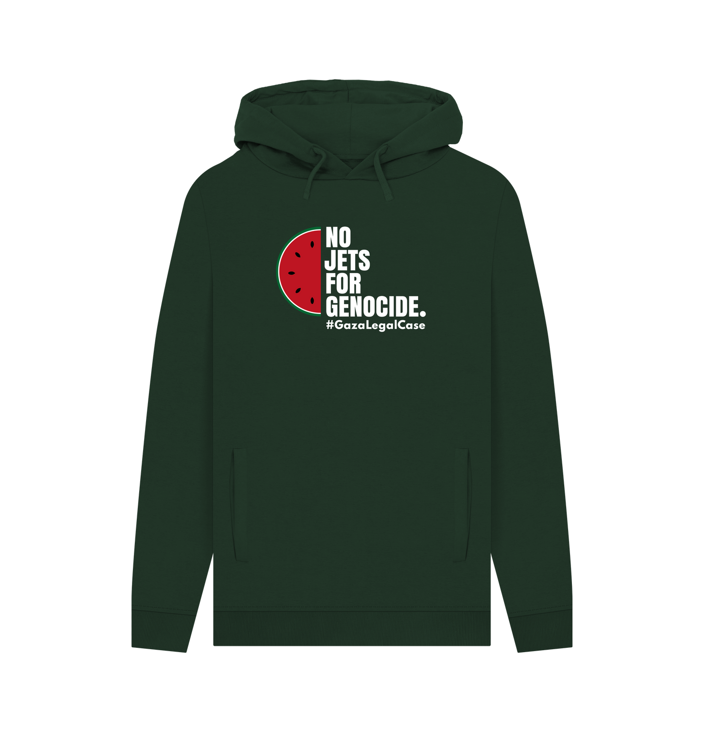 Evergreen Printed Hoody Front