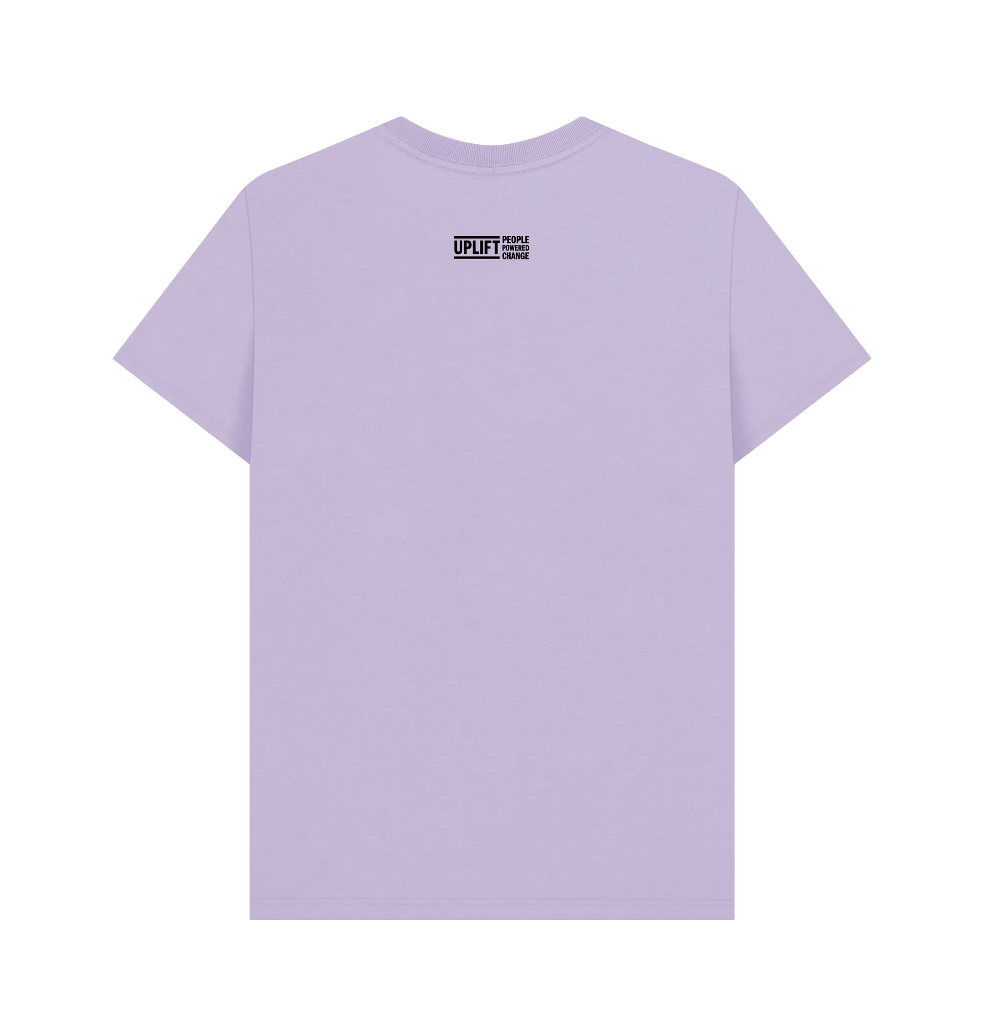Lilac Printed T-shirt Back