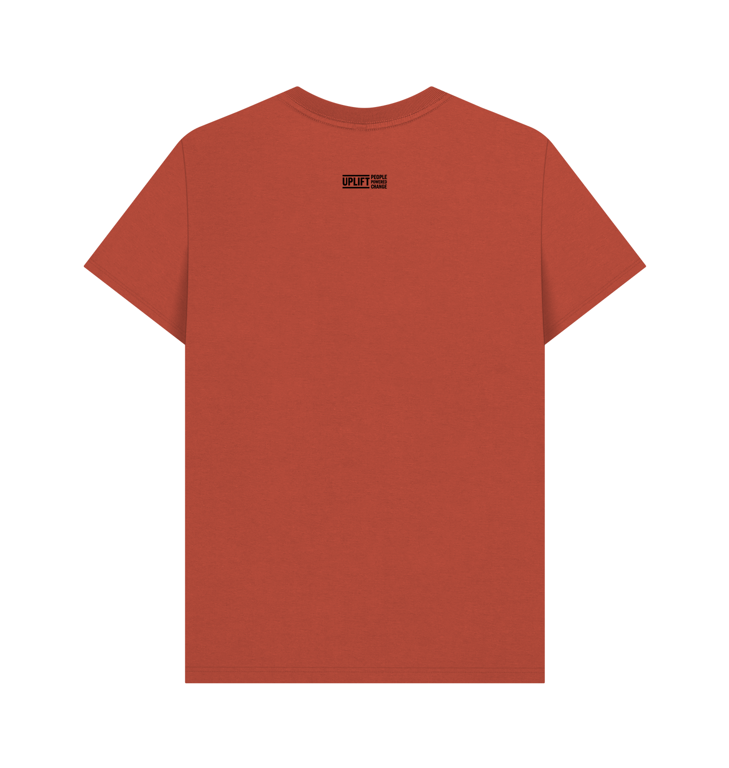 Rust Printed T-shirt Back