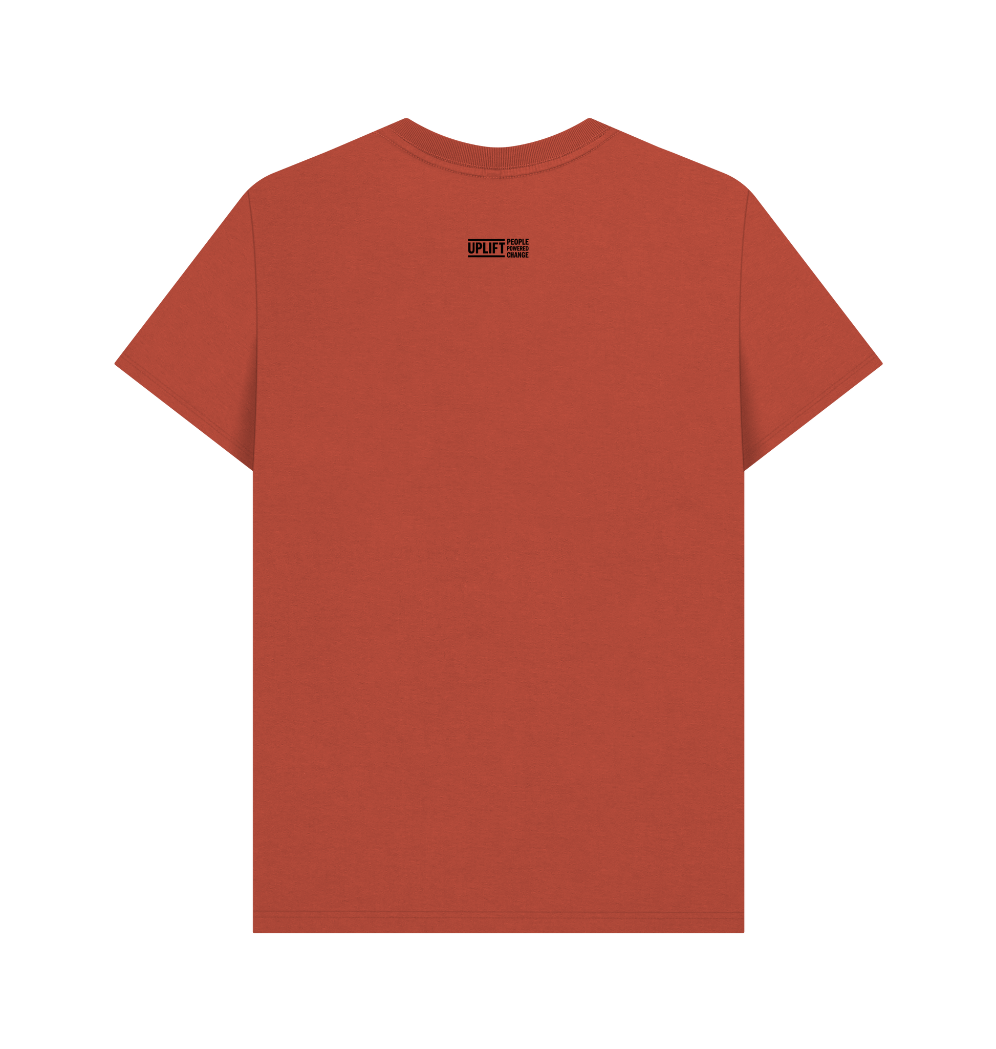 Rust Printed T-shirt Back