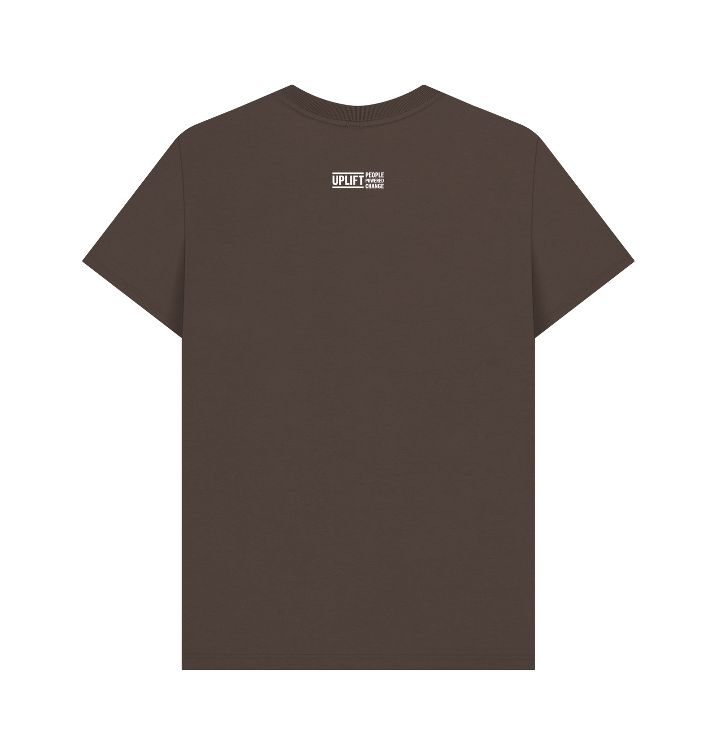 Chocolate Printed T-shirt Back