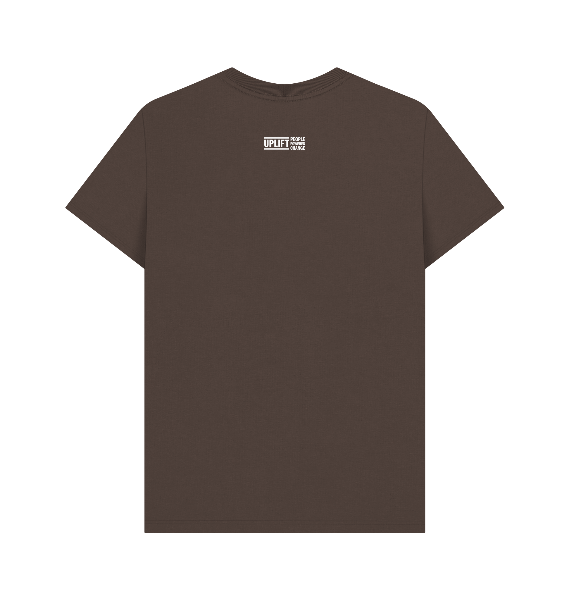 Chocolate Printed T-shirt Back