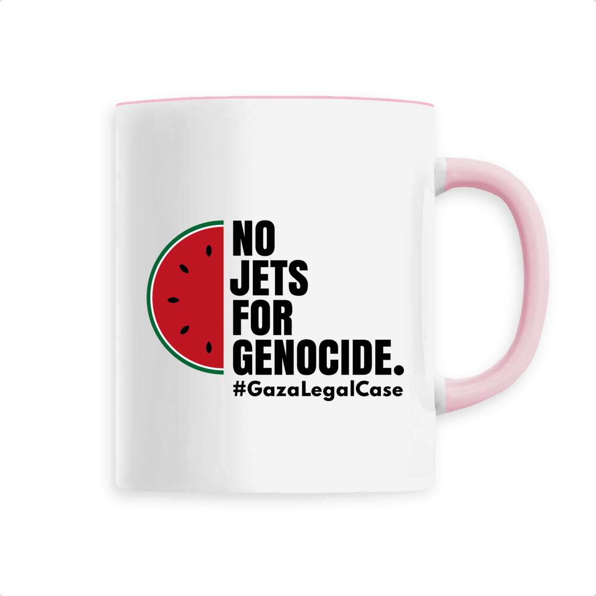 No Jets For Genocide Ceramic Mug