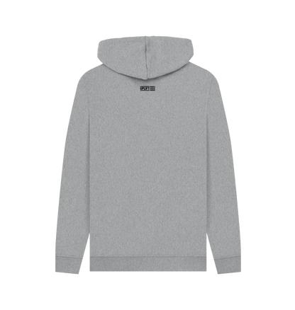 Light Heather Printed Hoody Back