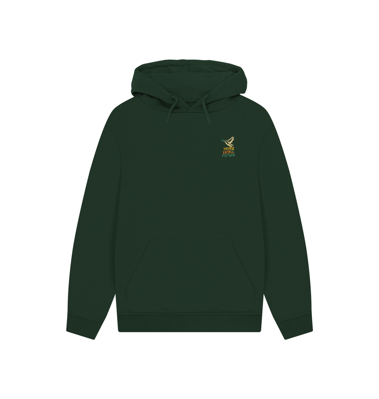 Evergreen Printed Hoody Front