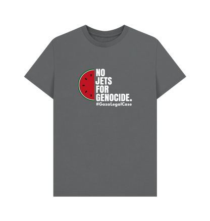 Slate Grey Printed T-shirt Front