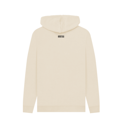 Oat Printed Hoody Back