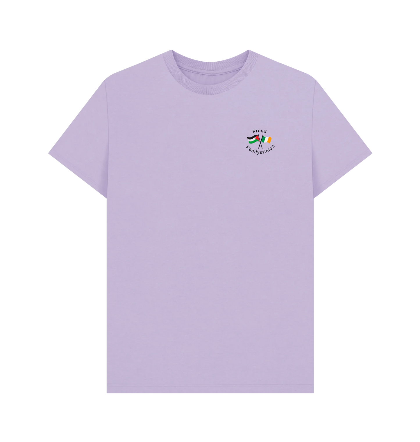 Lilac Printed T-shirt Front