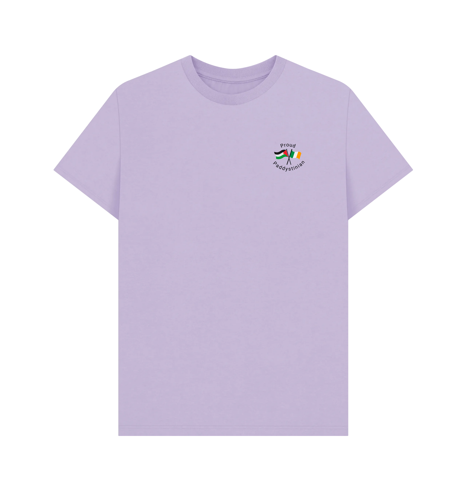 Lilac Printed T-shirt Front