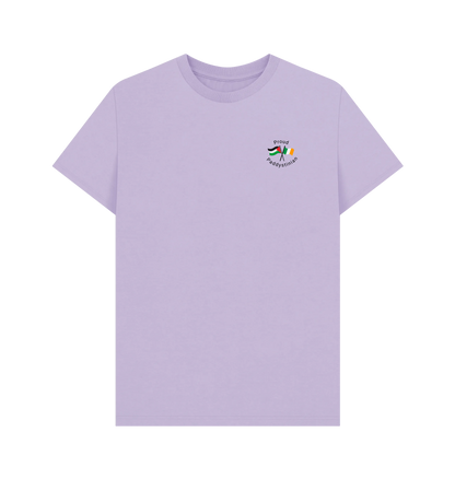 Lilac Printed T-shirt Front