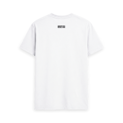 White Printed T-shirt Back