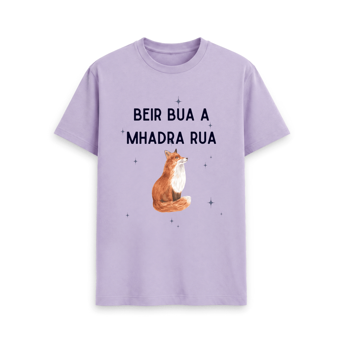 Lilac Printed T-shirt Front