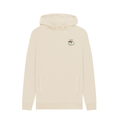 Oat Printed Hoody Front