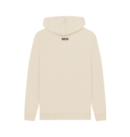 Oat Printed Hoody Back