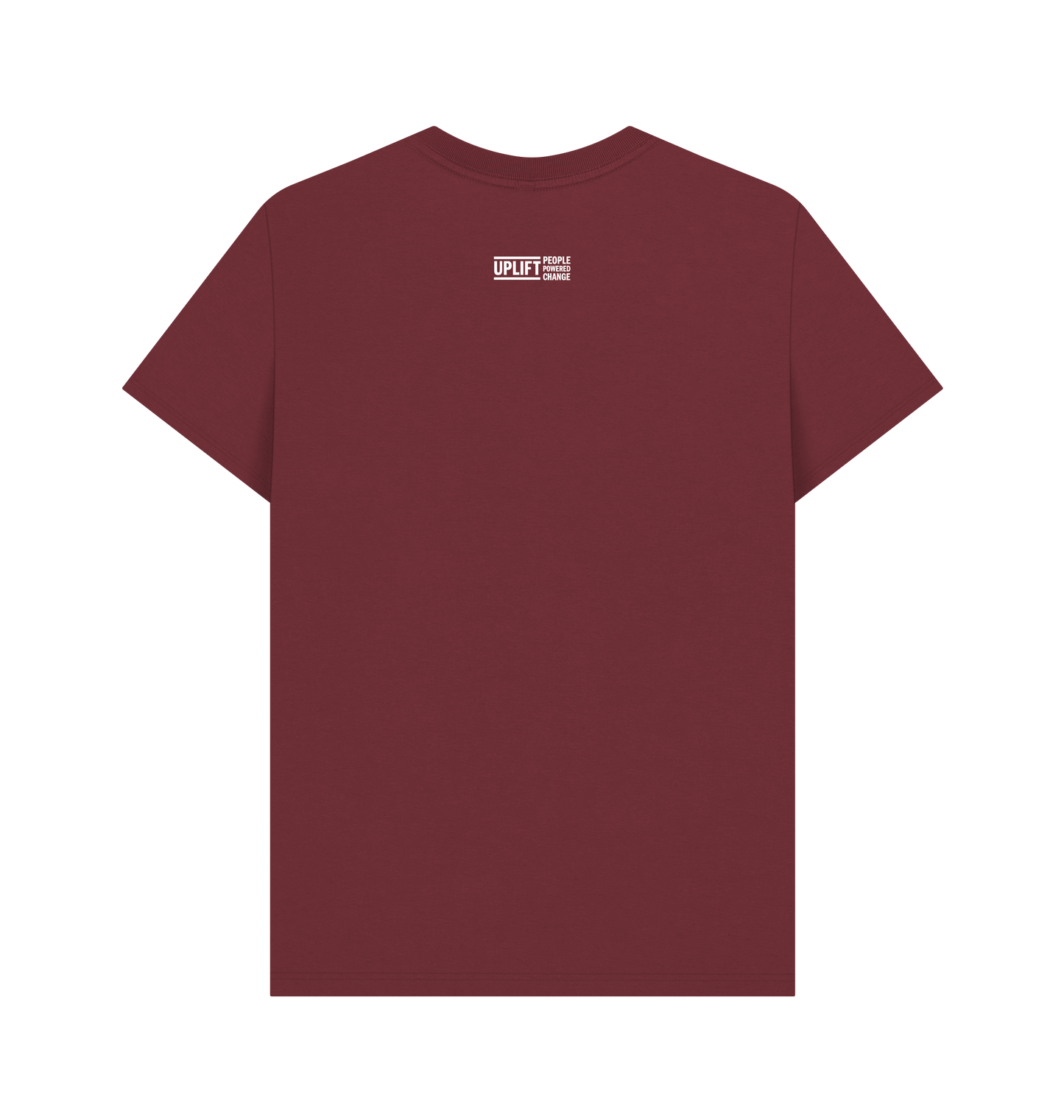 Red Wine Printed T-shirt Back