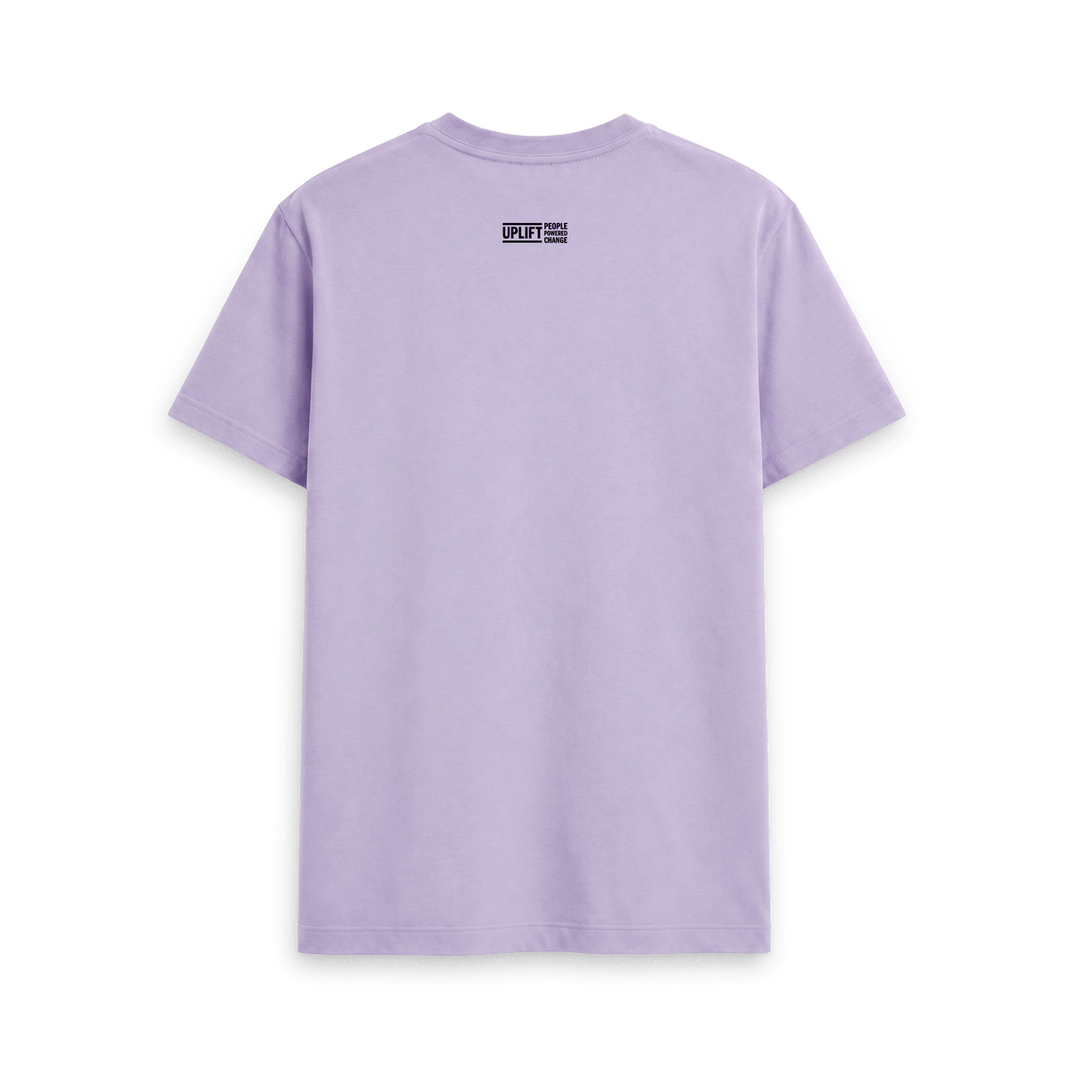 Lilac Printed T-shirt Back