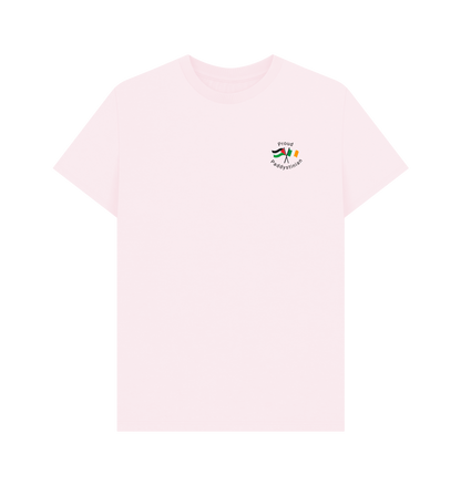 Pink Printed T-shirt Front