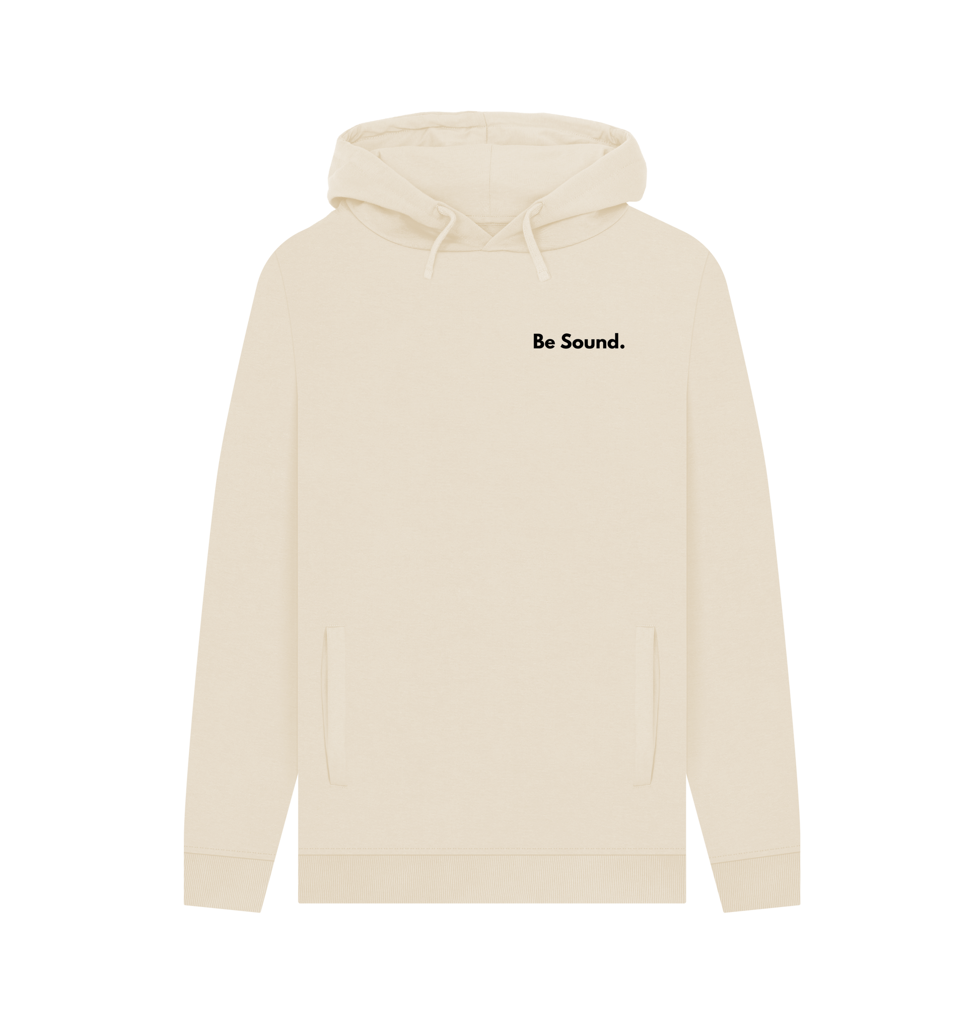 Oat Printed Hoody Front