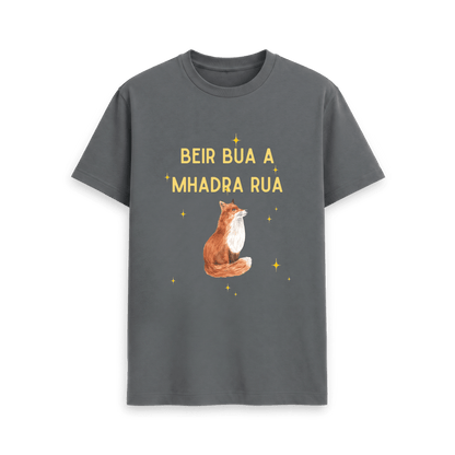 Slate Grey Printed T-shirt Front