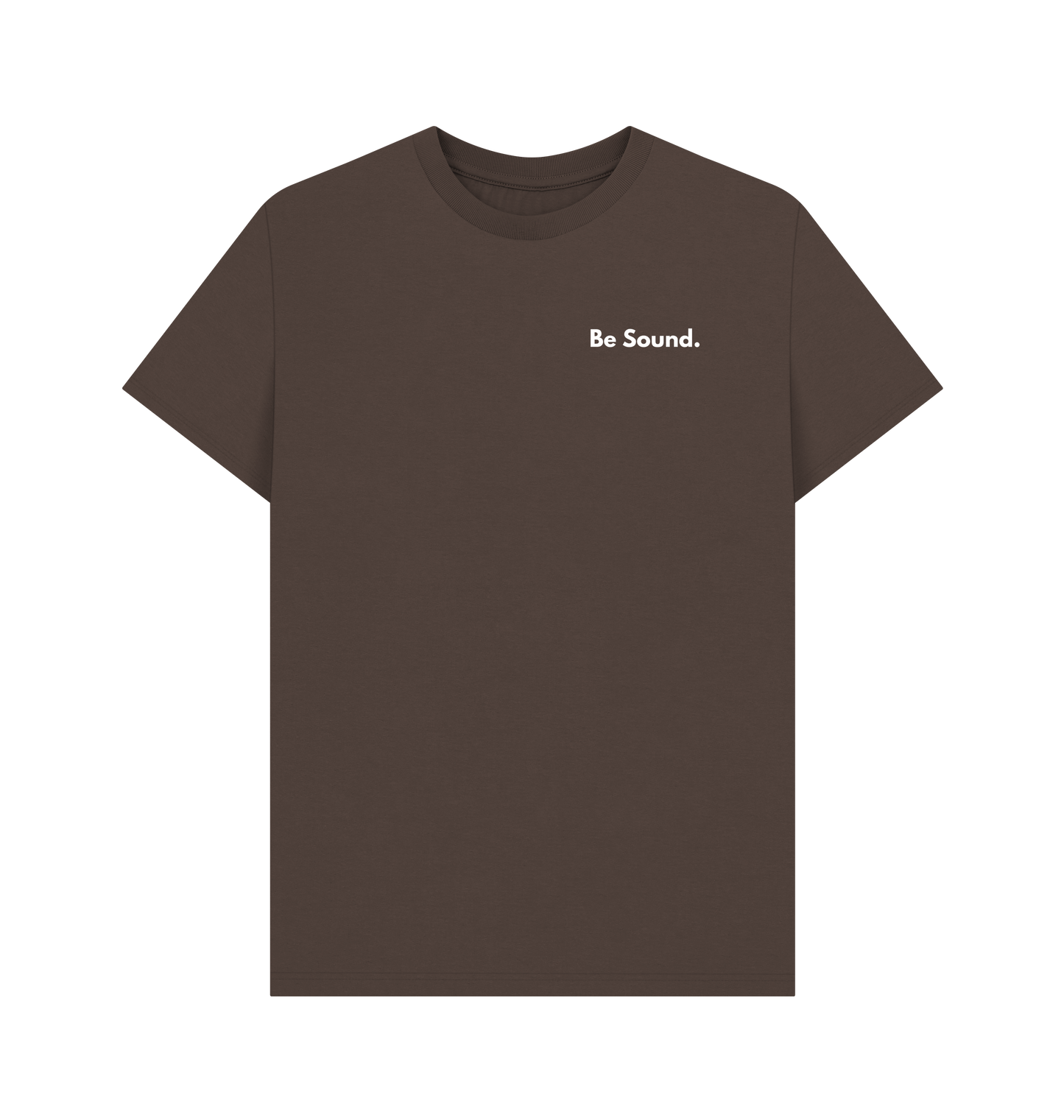 Chocolate Printed T-shirt Front