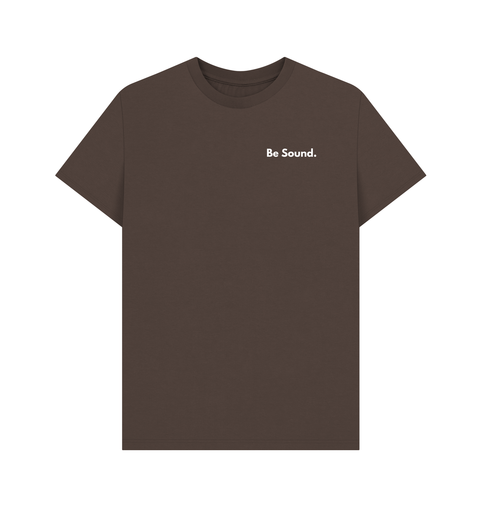 Chocolate Printed T-shirt Front