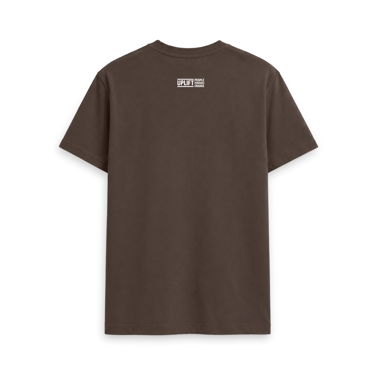 Chocolate Printed T-shirt Back
