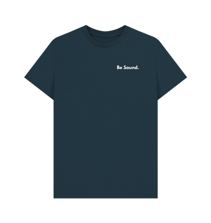 Denim Blue Printed T-shirt Front