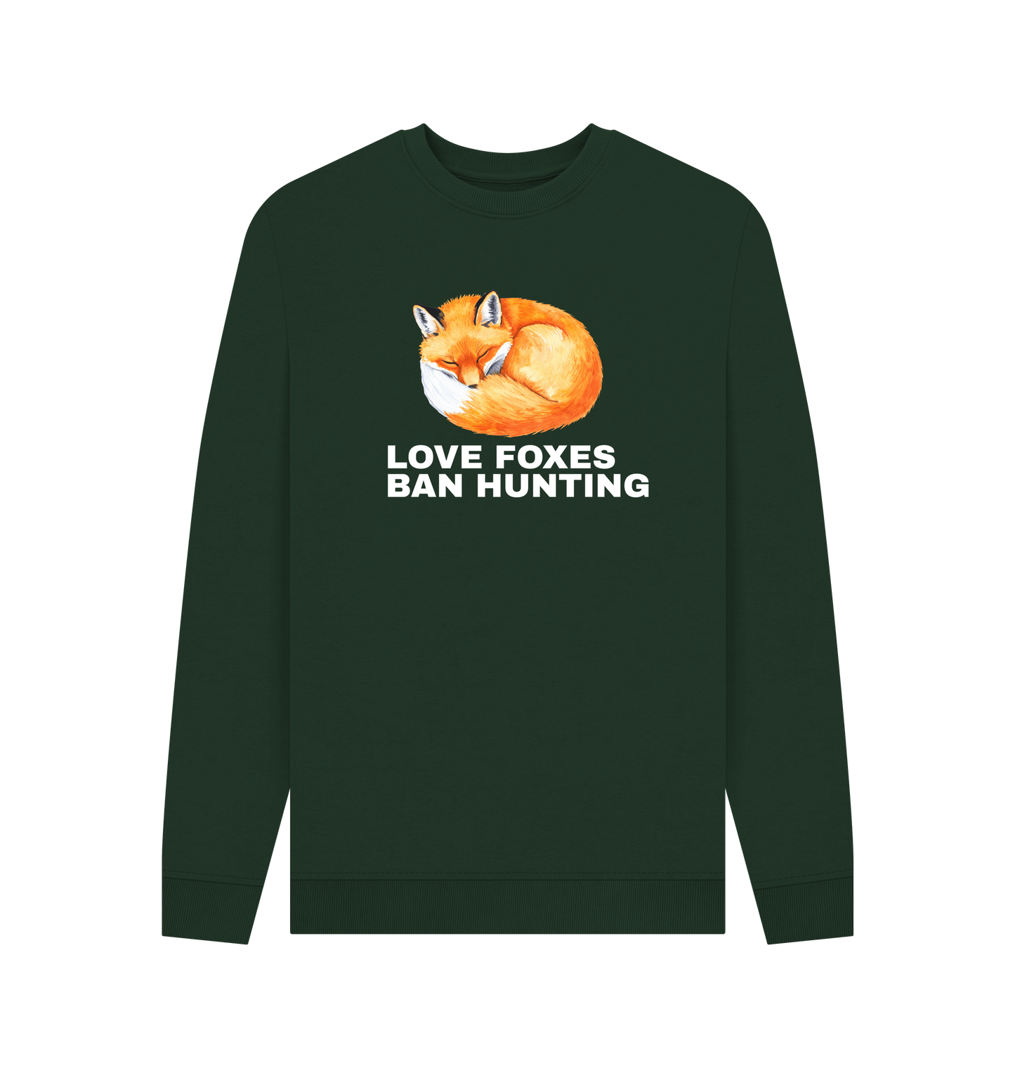 Evergreen Printed Sweater Front