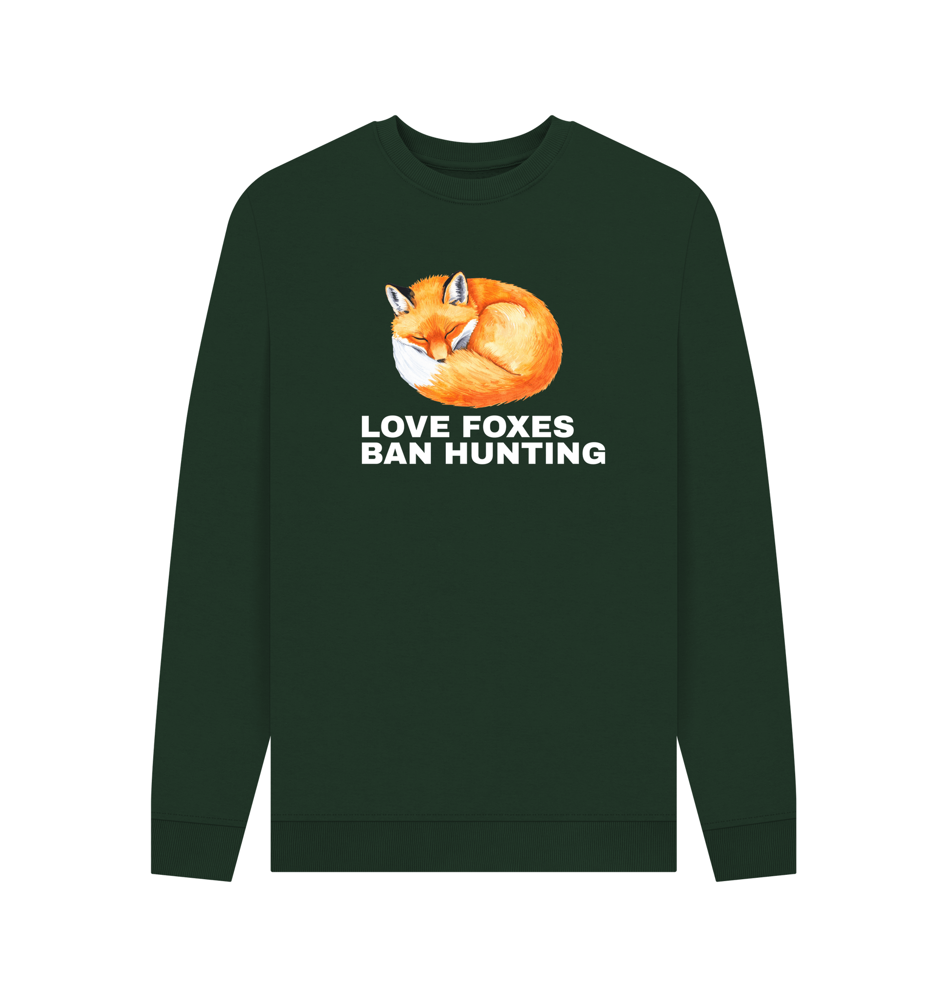 Evergreen Printed Sweater Front