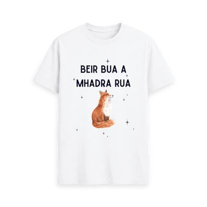 White Printed T-shirt Front
