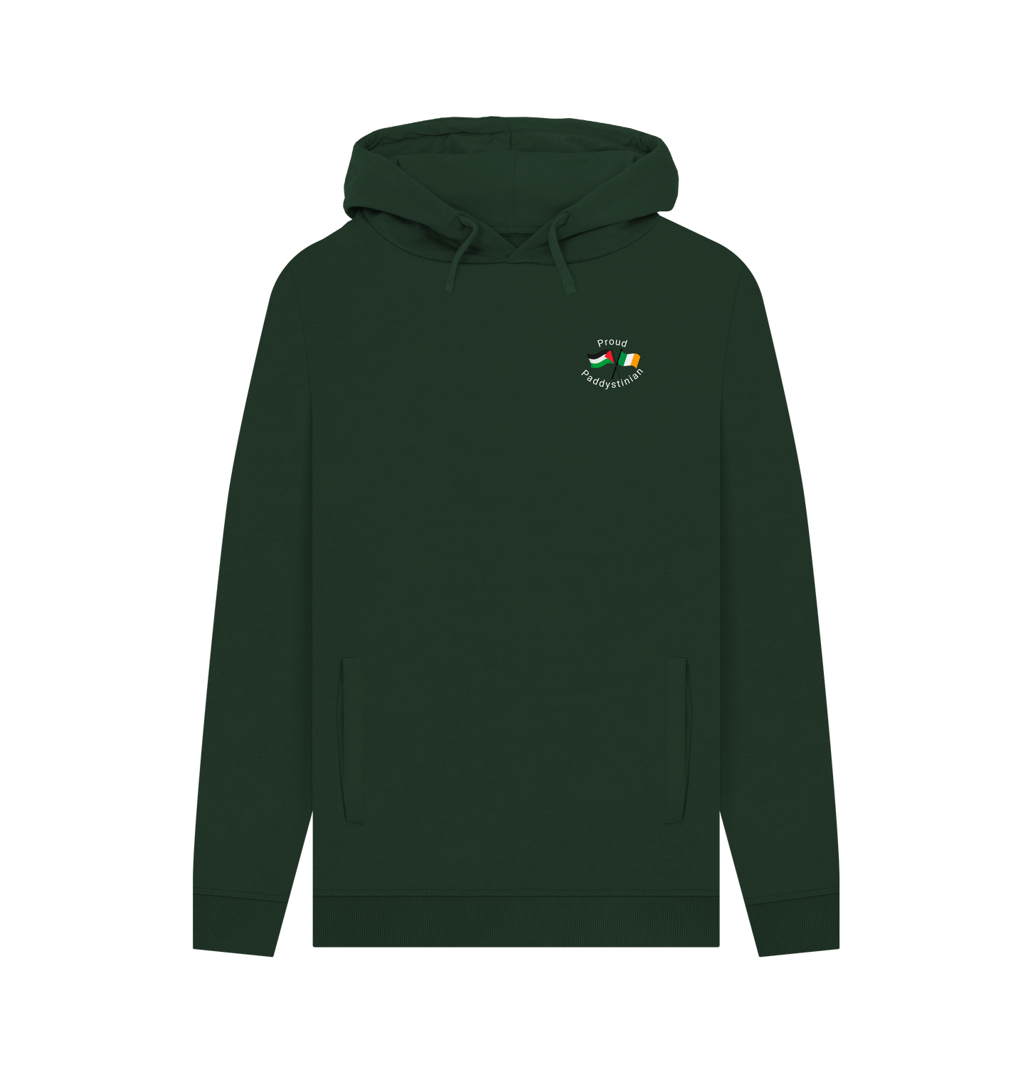 Evergreen Printed Hoody Front