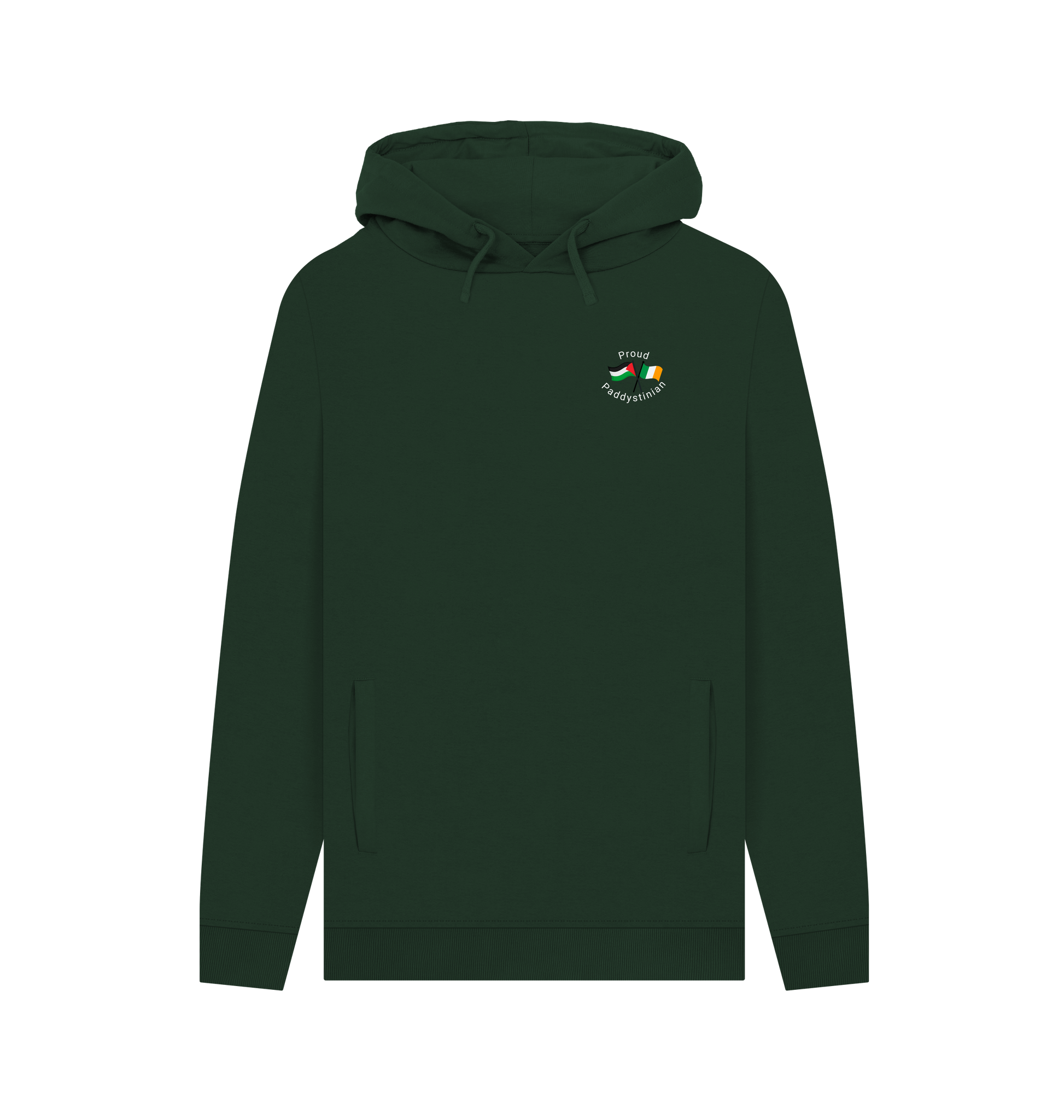 Evergreen Printed Hoody Front