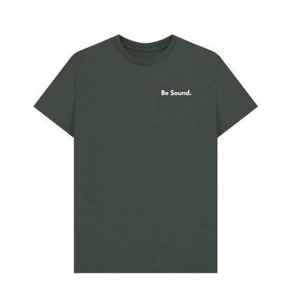 Dark Grey Printed T-shirt Front