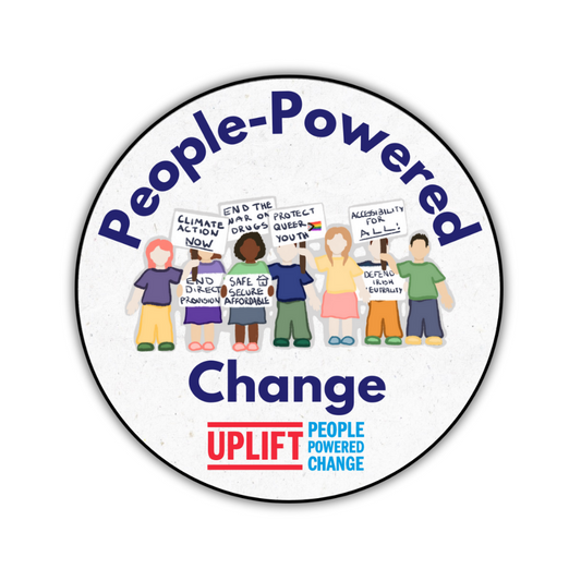 People Power Sticker - Uplift Community Sticker
