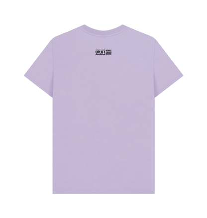 Lilac Printed T-shirt Back