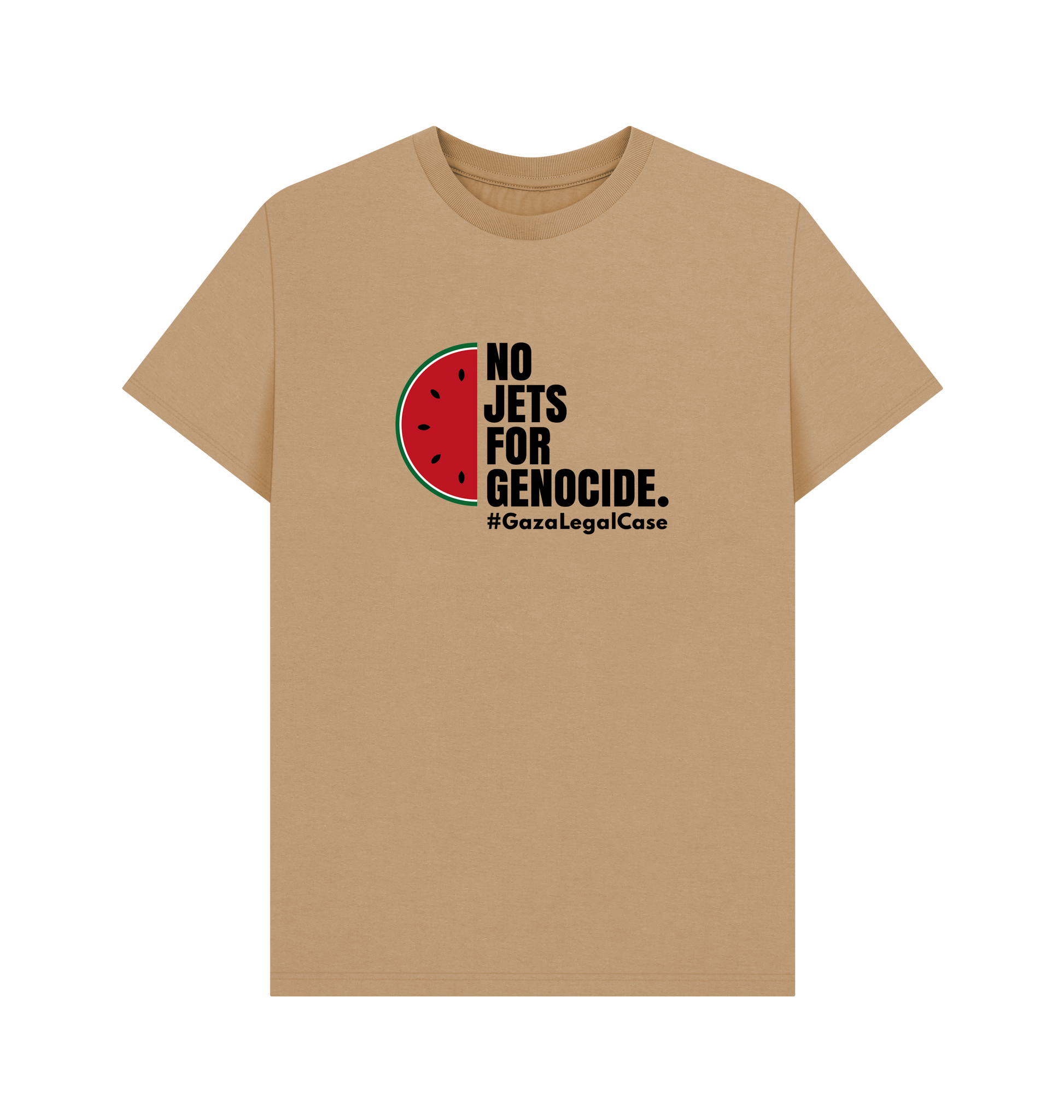 Sand Printed T-shirt Front