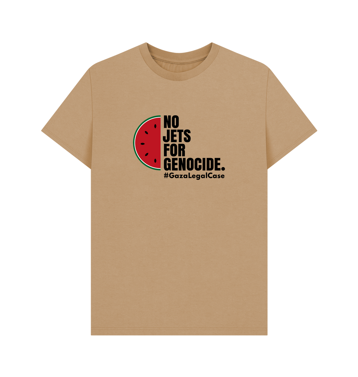 Sand Printed T-shirt Front