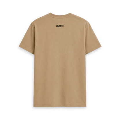 Sand Printed T-shirt Back