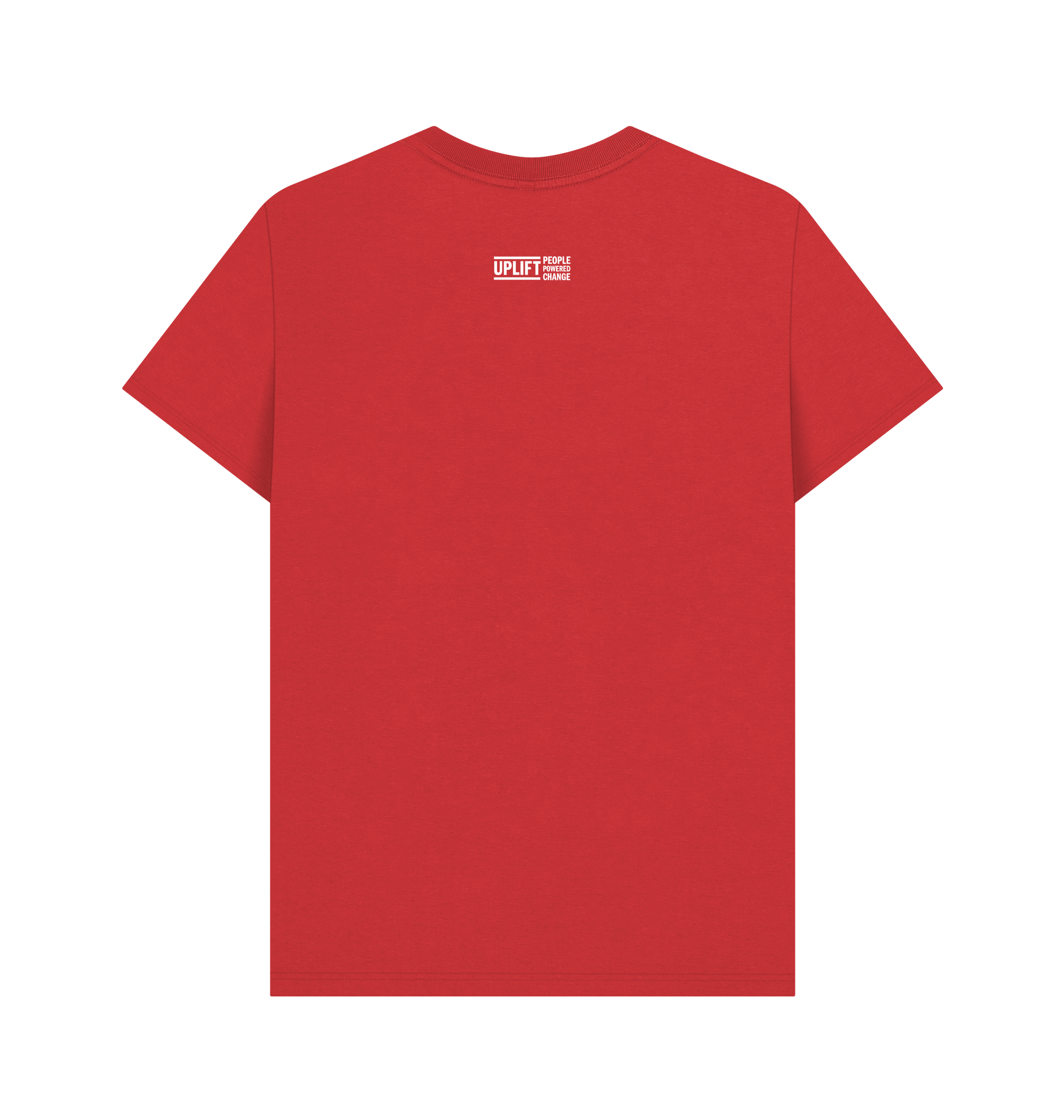 Red Printed T-shirt Back