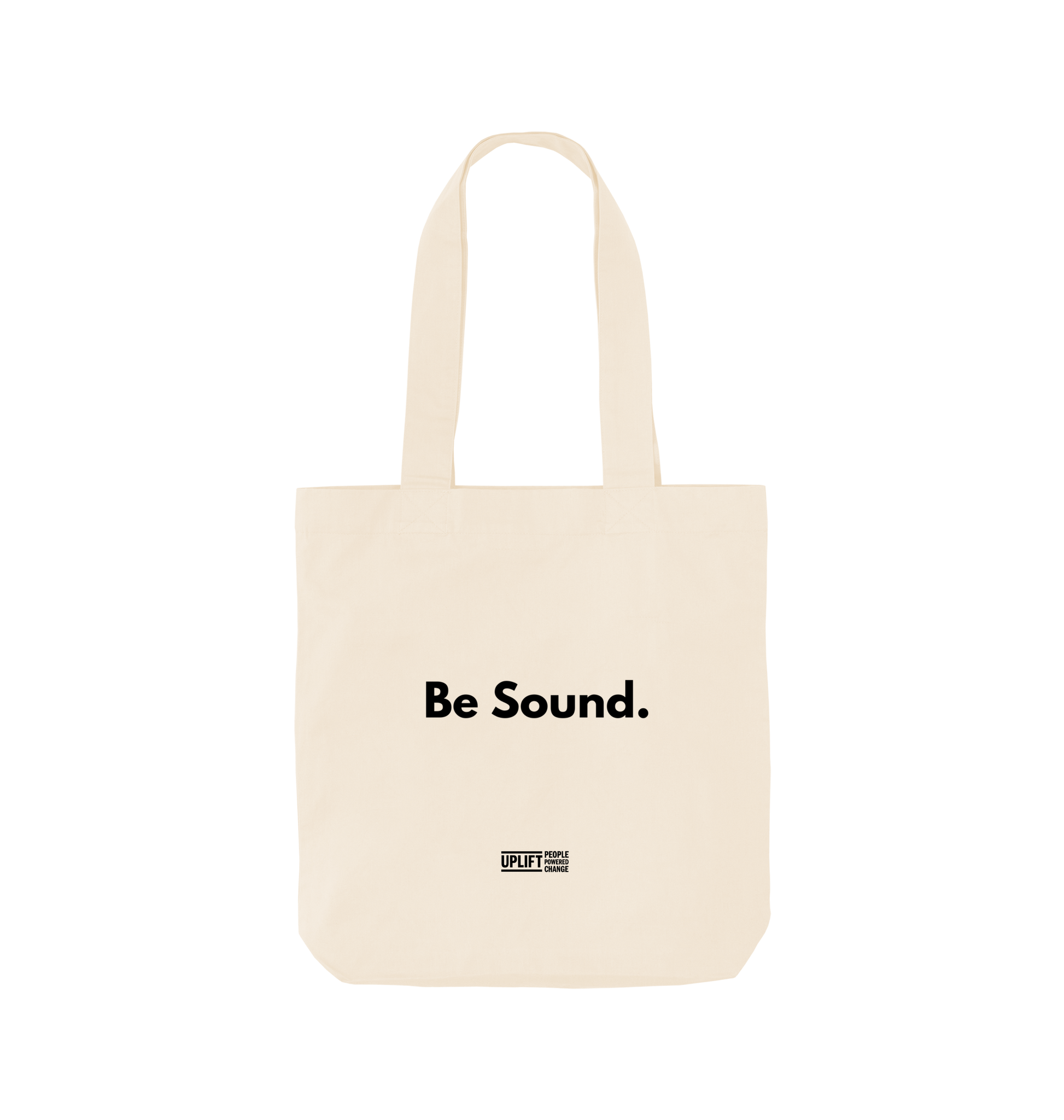Natural Printed Bag Front