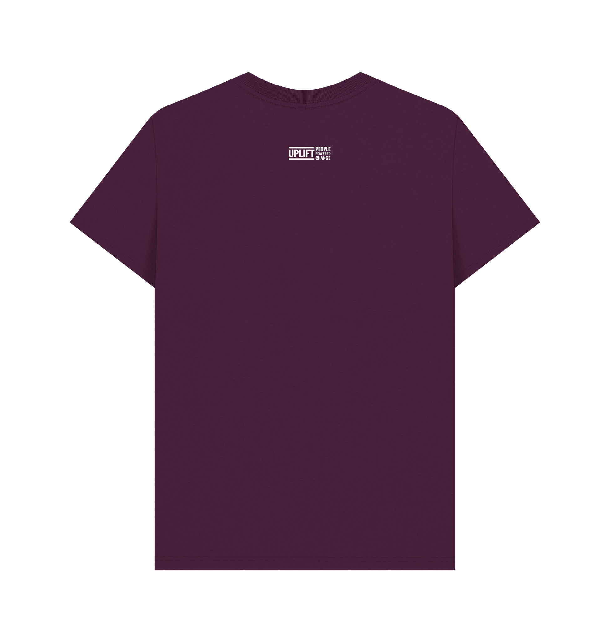 Purple Printed T-shirt Back