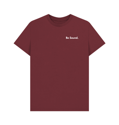 Red Wine Printed T-shirt Front