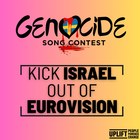Boycott Eurovision Sticker