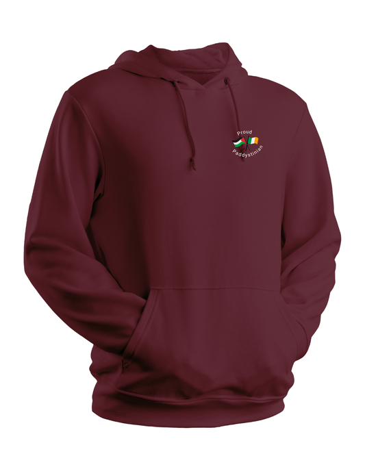 Proud Paddystinian Hoodie - Burgundy