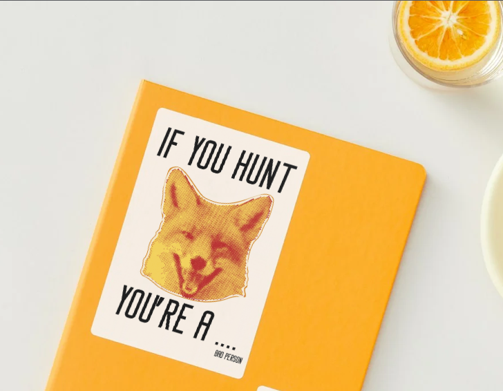 If you hunt sticker