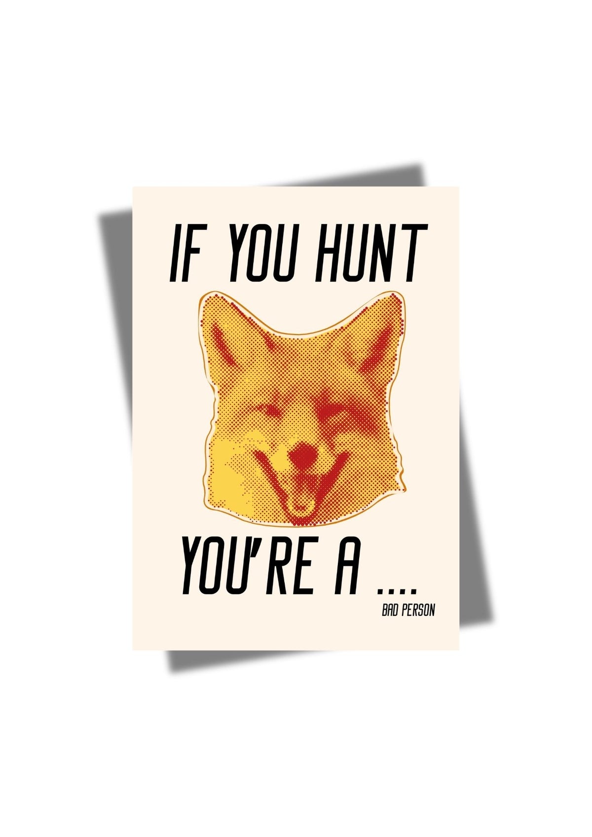 If you hunt sticker