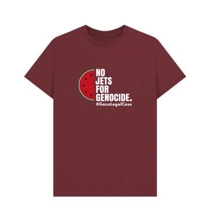 Red Wine Printed T-shirt Front