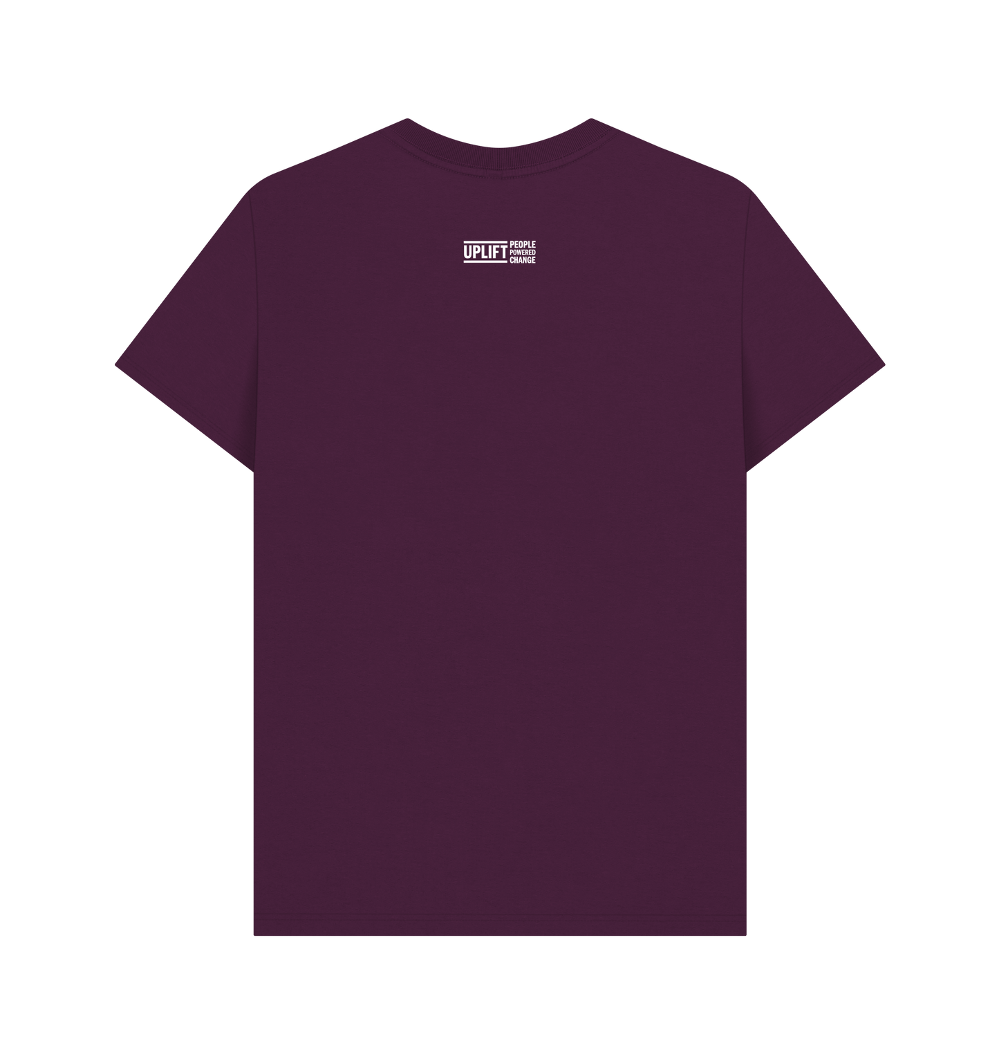 Purple Printed T-shirt Back