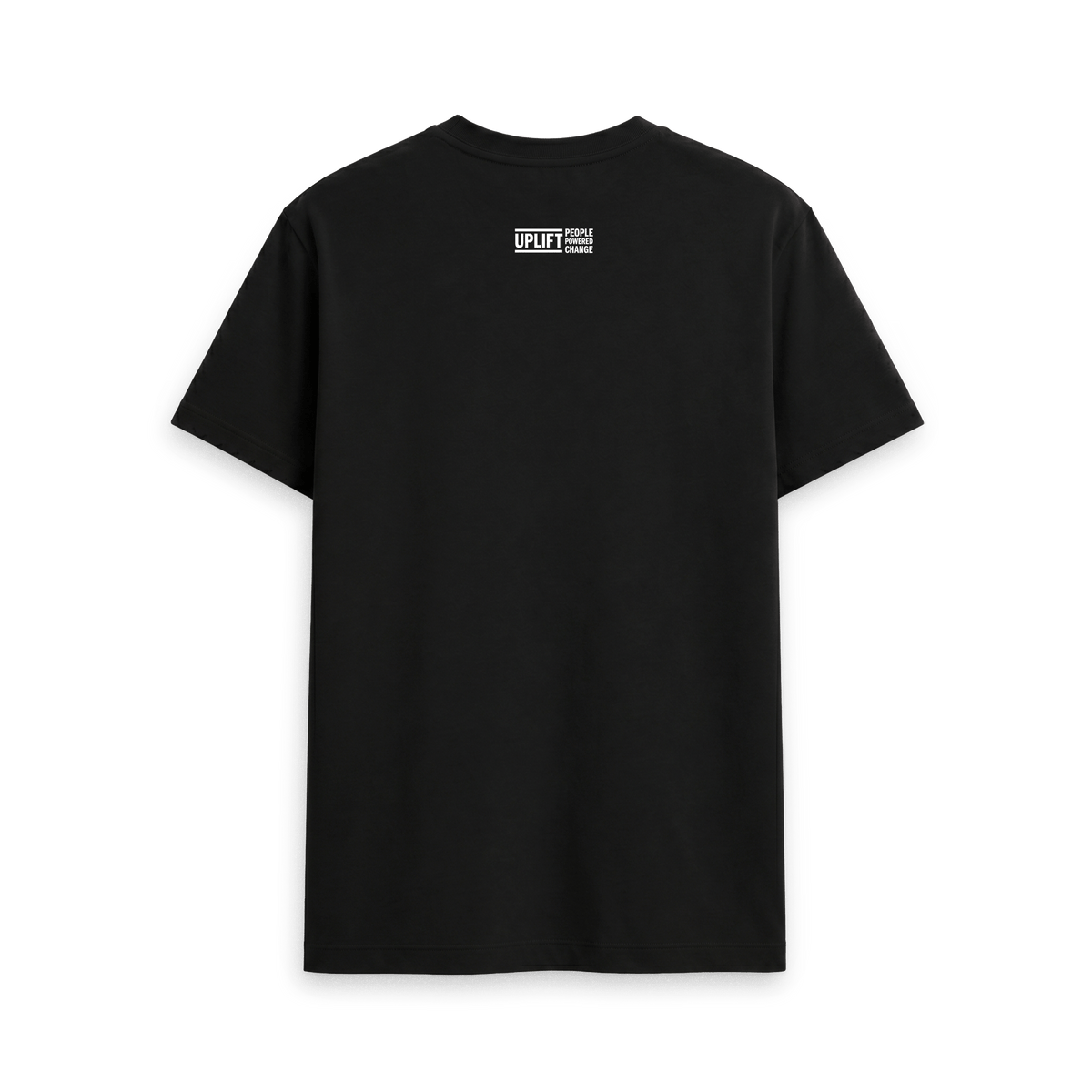 Black Printed T-shirt Back